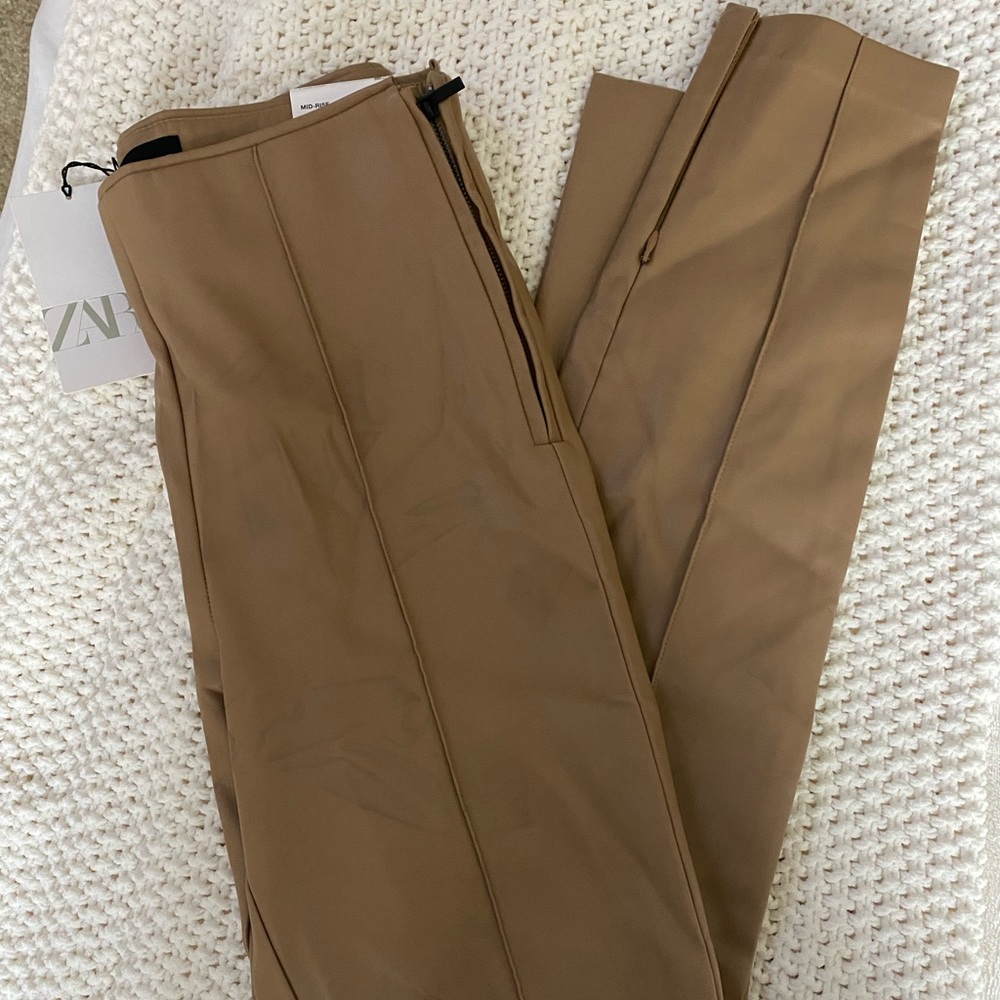 Zara leather Pants